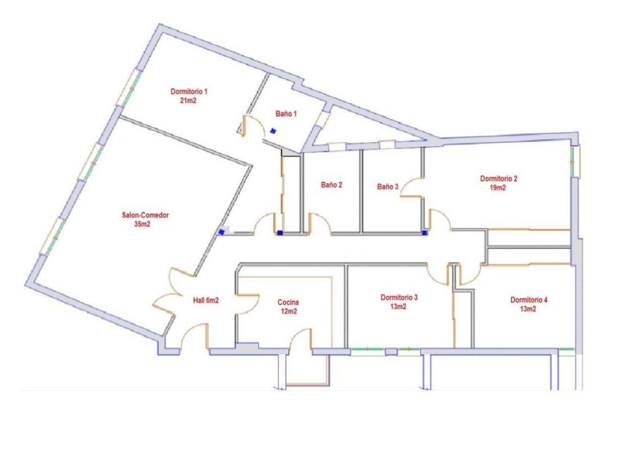 טולדו Apartamento 4Bedrooms מראה חיצוני תמונה